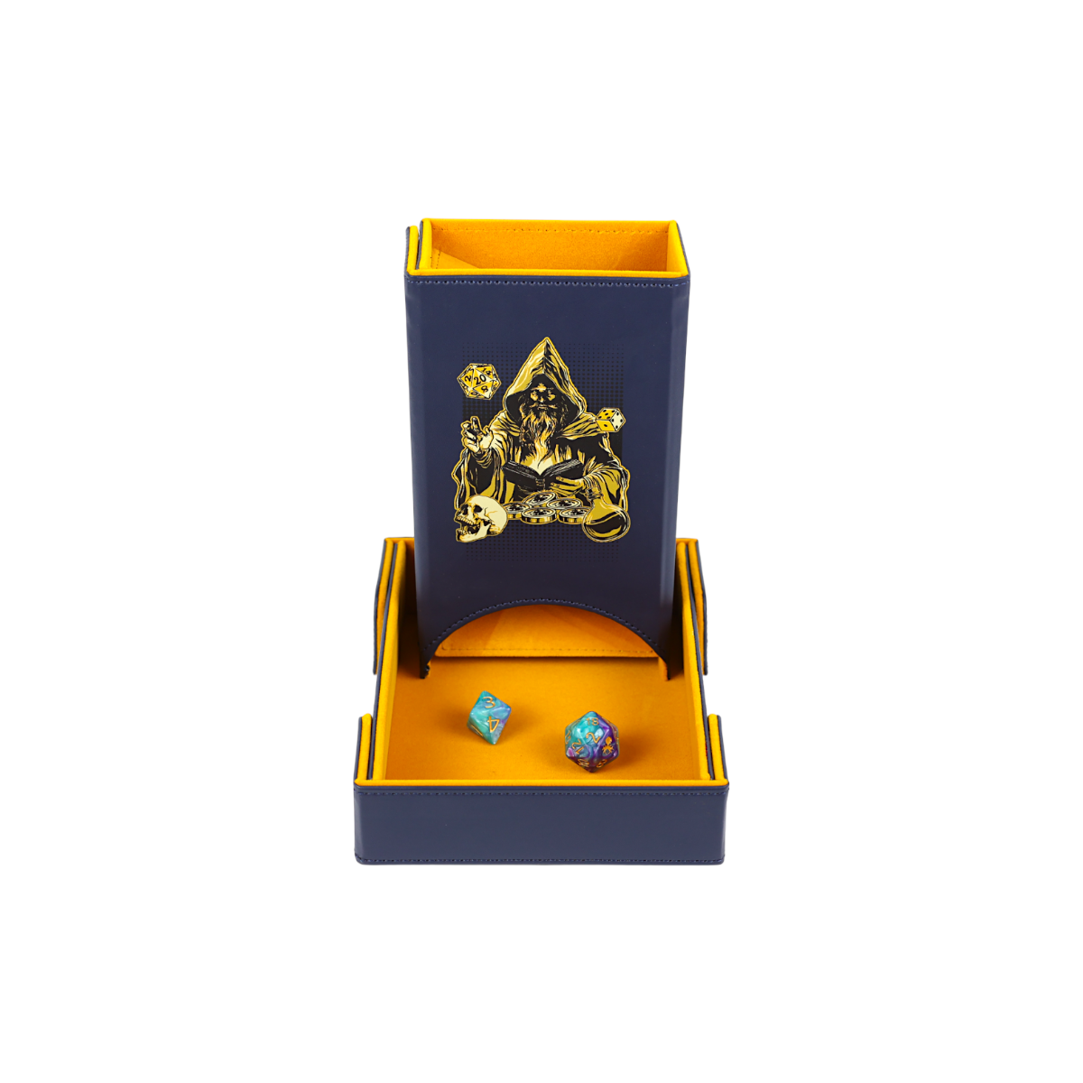 LPG Essentials: Dice Tower/Mat Blue/Bras