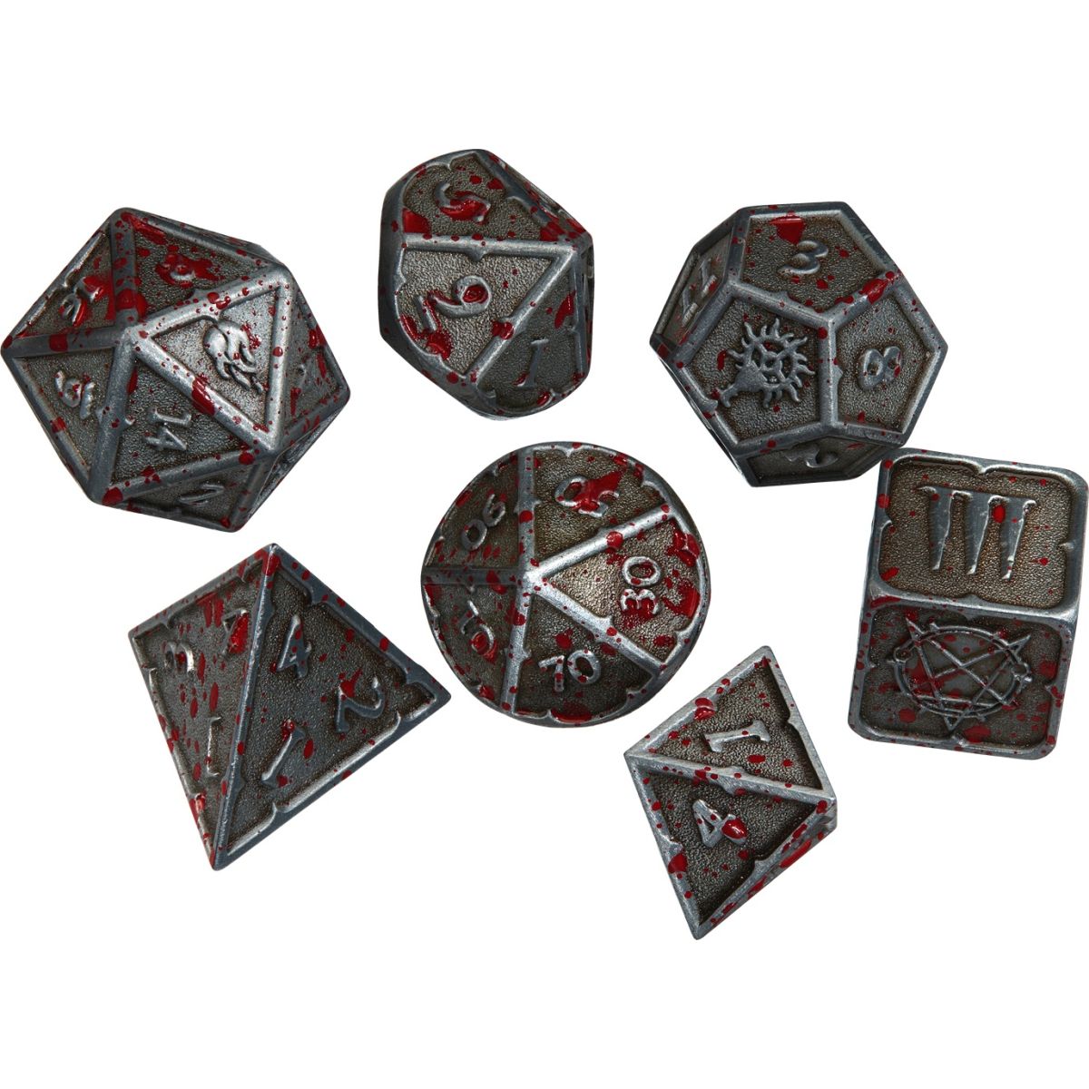 Diablo Iv Metal Dice Set