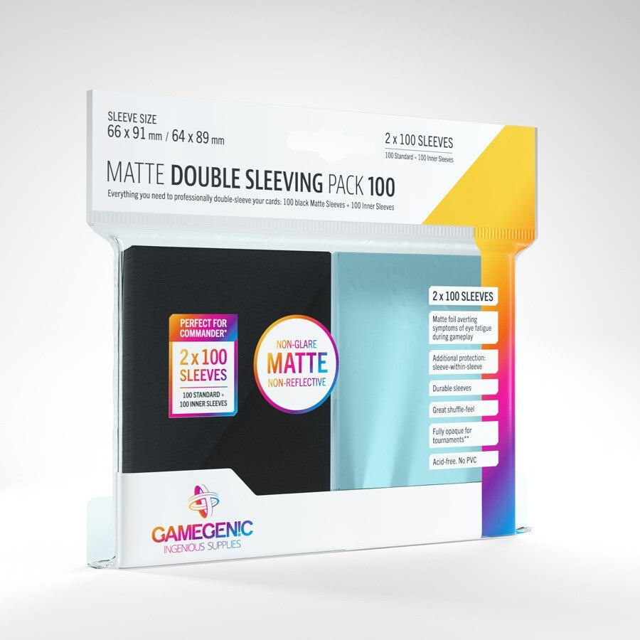 Gamegenic Matte Double Sleeving Pack