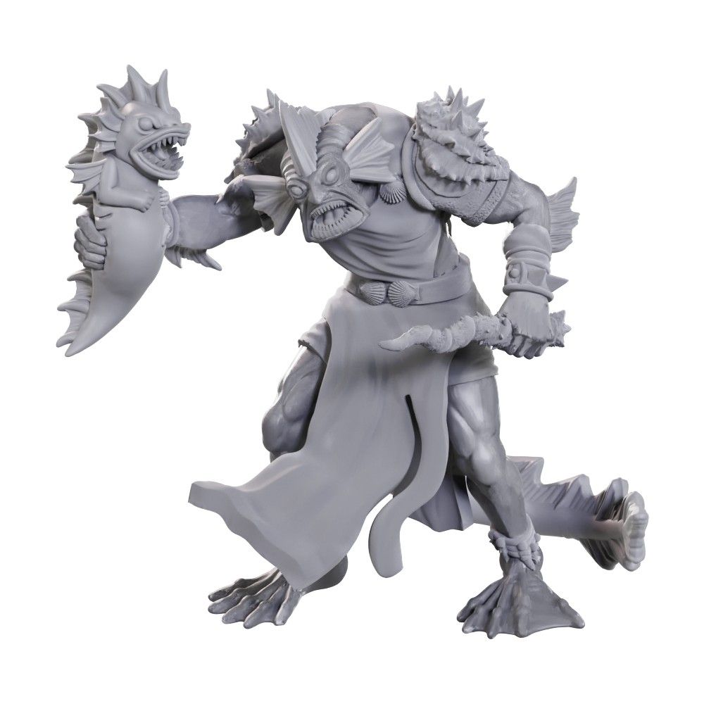 D&D Figure: Sahuagin Priestess