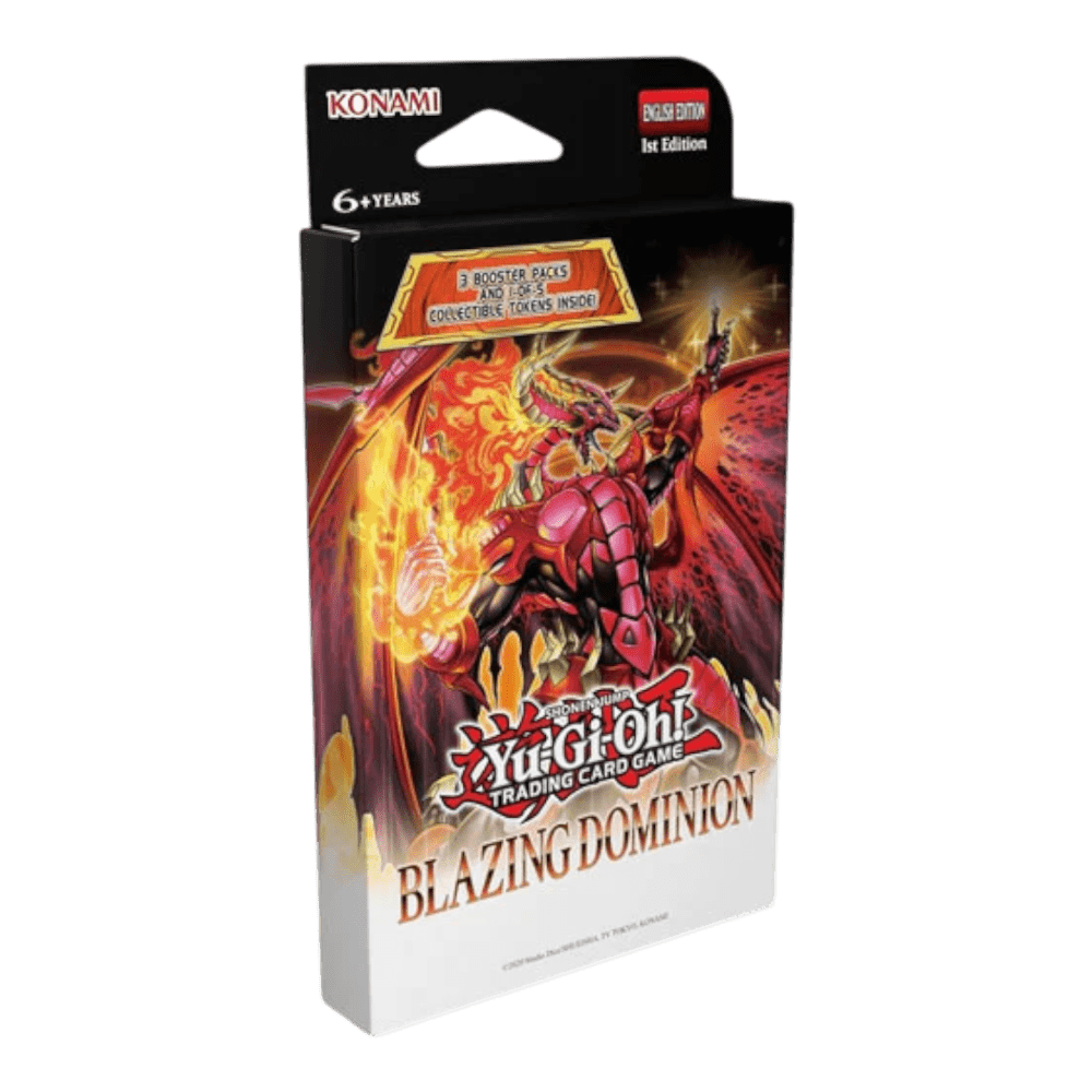 YuGiOh! Blazing Dominion 3pk Tuckbox