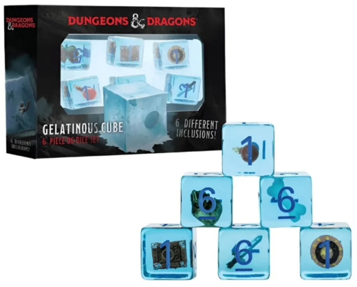 Fanroll: D&D Gelatinous Cube 6 Pack
