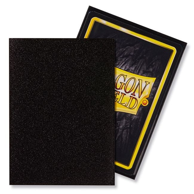 Dragon Shield: Matte Sleeves - Jet Black