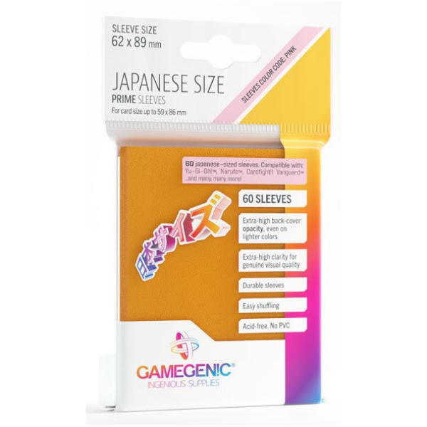 Gamegenic: Japanese Orange Sleeves