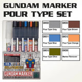 Gundam Marker: Pouring Inking Pen Set