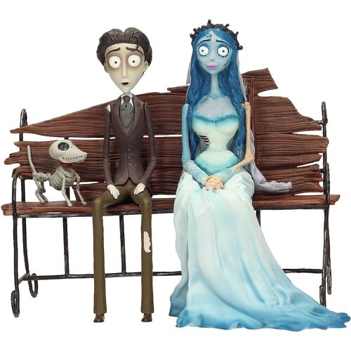 Corpse Bride: Victor & Emily on Bench