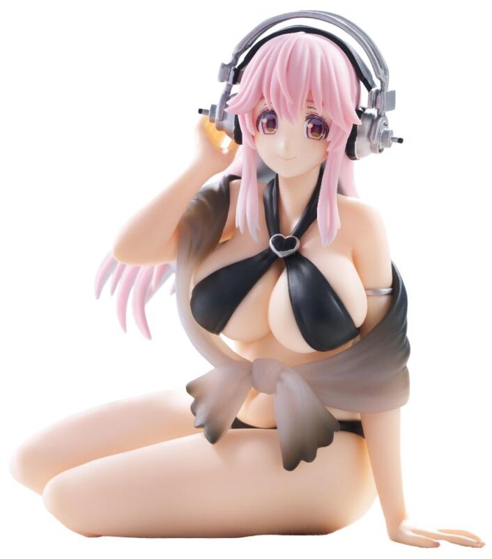 Super Sonico -Noodle- Swimsuit Black