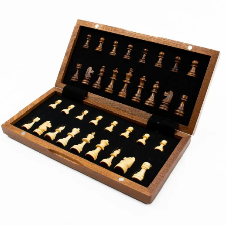 LPG Wooden Magnetic Chess (30cm)