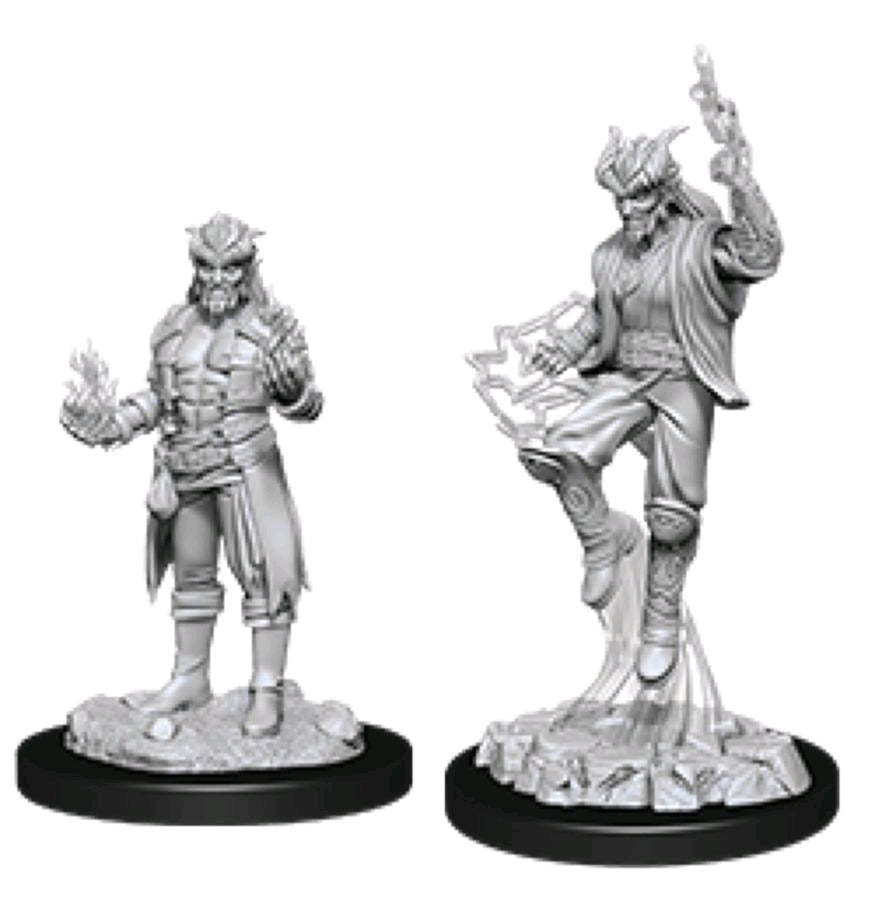 D&D Figure: Male Tiefling Sorcerer