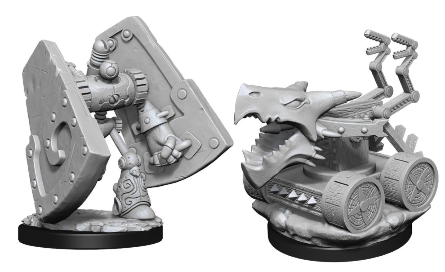 D&D Figure: Stone Defender & Oken Bolter