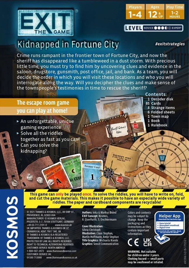 Exit: Kidnapped in Forunte City