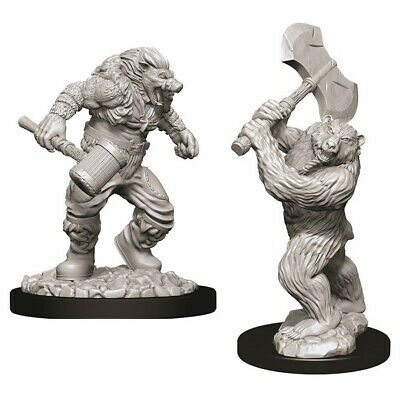 D&D Figure: Wereboar & Werebear