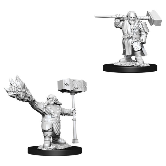 D&D Figure: Male Dwarf Cleric