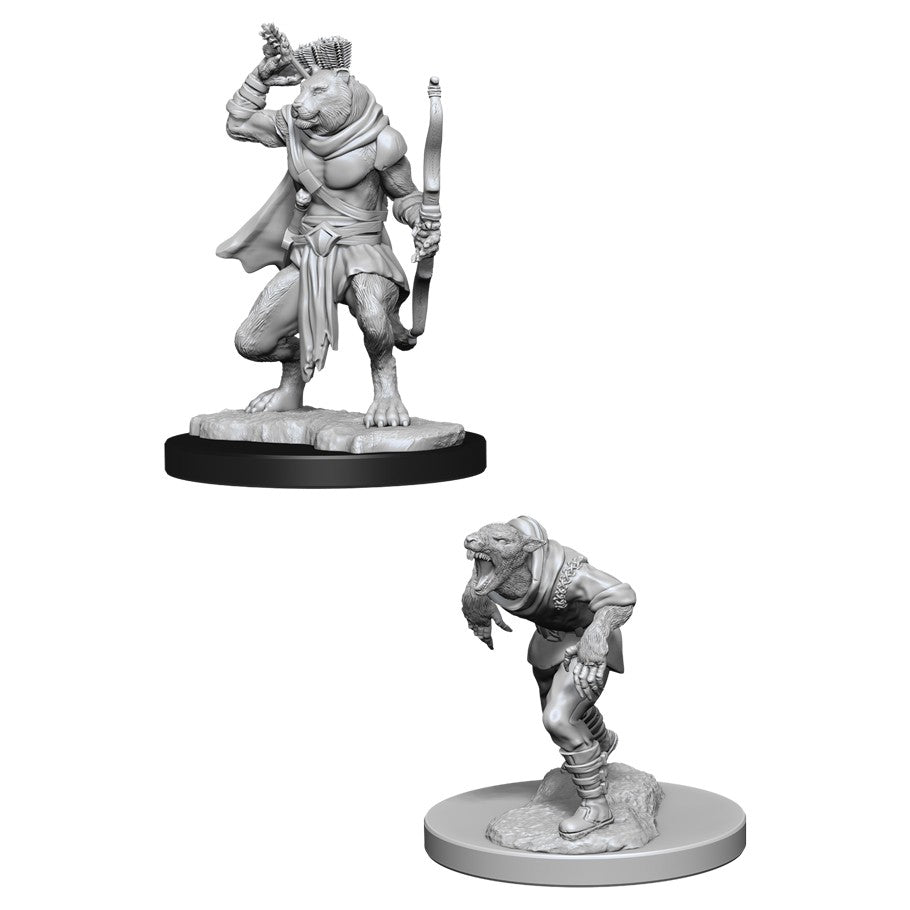 D&D Figure: Wererat & Weretiger