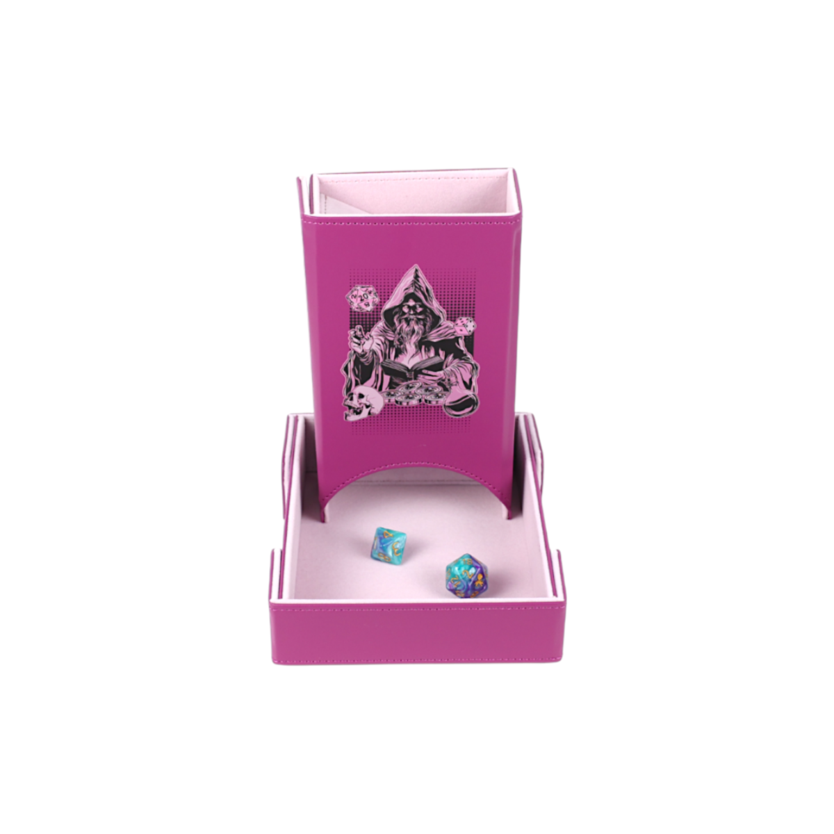 LPG Essentials: Dice Tower/Mat Magenta