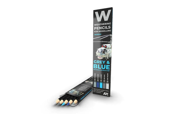 AK Interactive: Weathering Pencils Grey