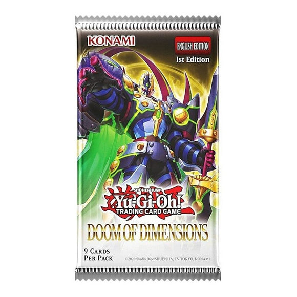YuGiOh! Doom of Dimensions Booster