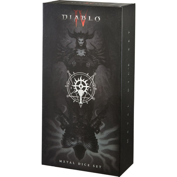 Diablo Iv Metal Dice Set