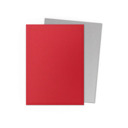 Dragon Shield: Matte Dual Crimson Silver