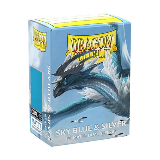 Dragon Shield: Matte Dual Sky Blue Silve