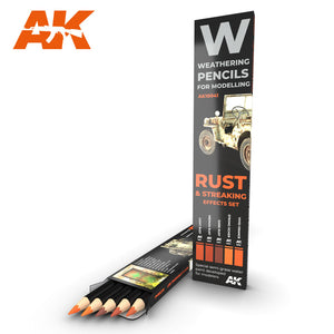 AK Interactive: Weathering Pencils Rust