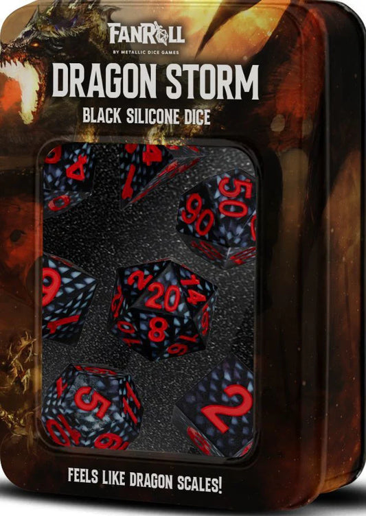 MDG Dice: Silicone Black Dragon Scale