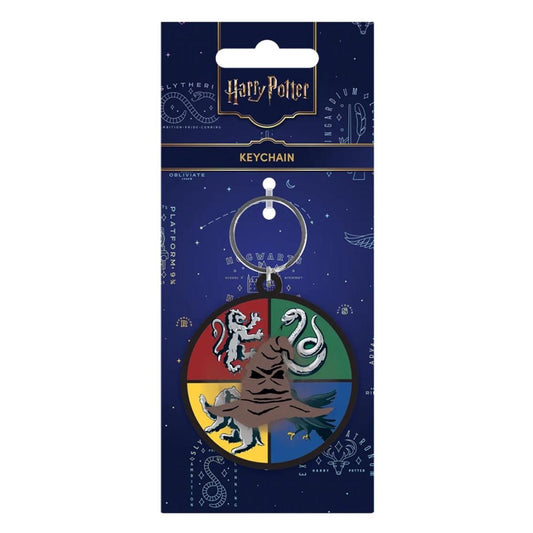 Keyring: Harry Potter - Sorting Hat Spin