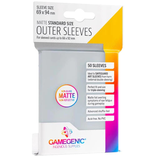 Gamegenic: Outer Sleeves Standard Matte