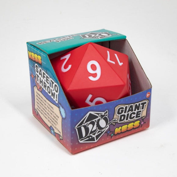 Foam Dice: D20 Red