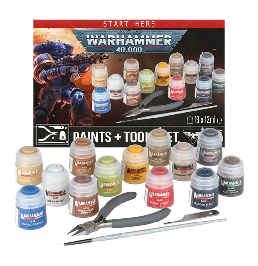 W40K Paints and Tools Set (11th Ed)