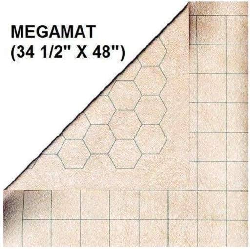 Reversible Megamat Squares/Hexes 34x48