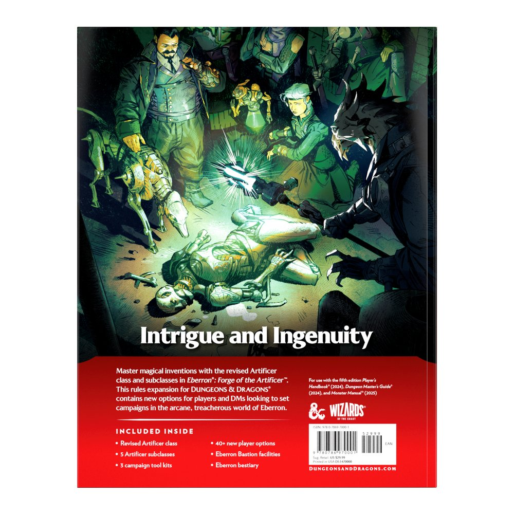 D&D Eberron: Forge of The Artificer