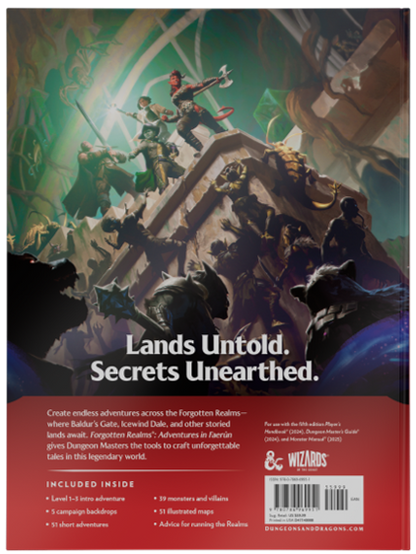 D&D: Adventures in Faerun Hobby Store