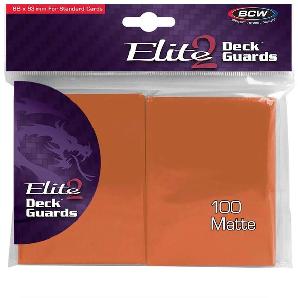 BCW Deck Protector: Elite2 Matte Autumn