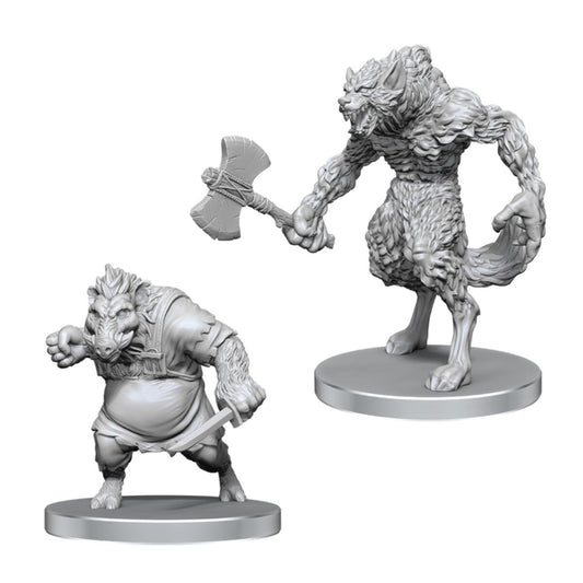 Pathfinder Figure: Werewolf/Wereboar