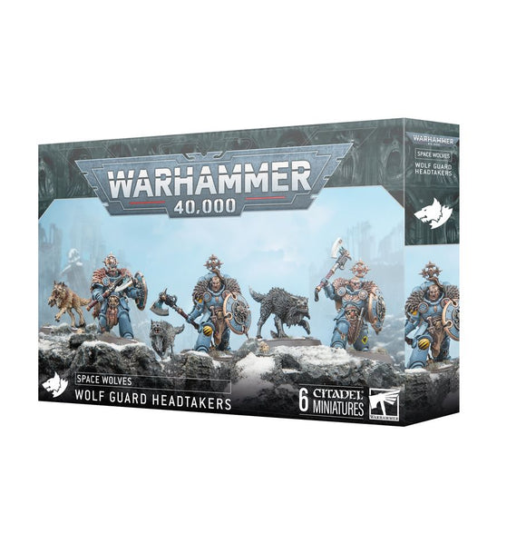 Space Wolves: Wolf Guard Headtakers *