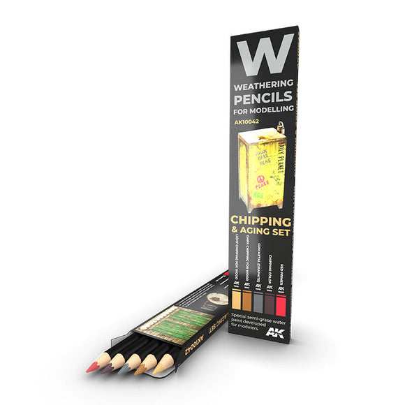 Ak Interactive: Pencil Set Chipping