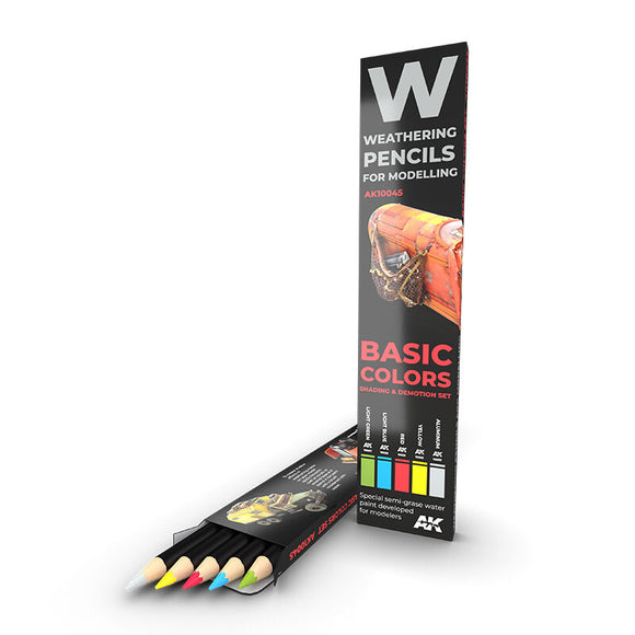 AK Interactive: Weathering Pencils Basic