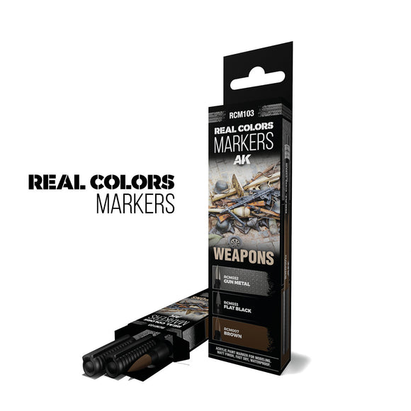 AK Interactive: RC Markers Weapons (3)