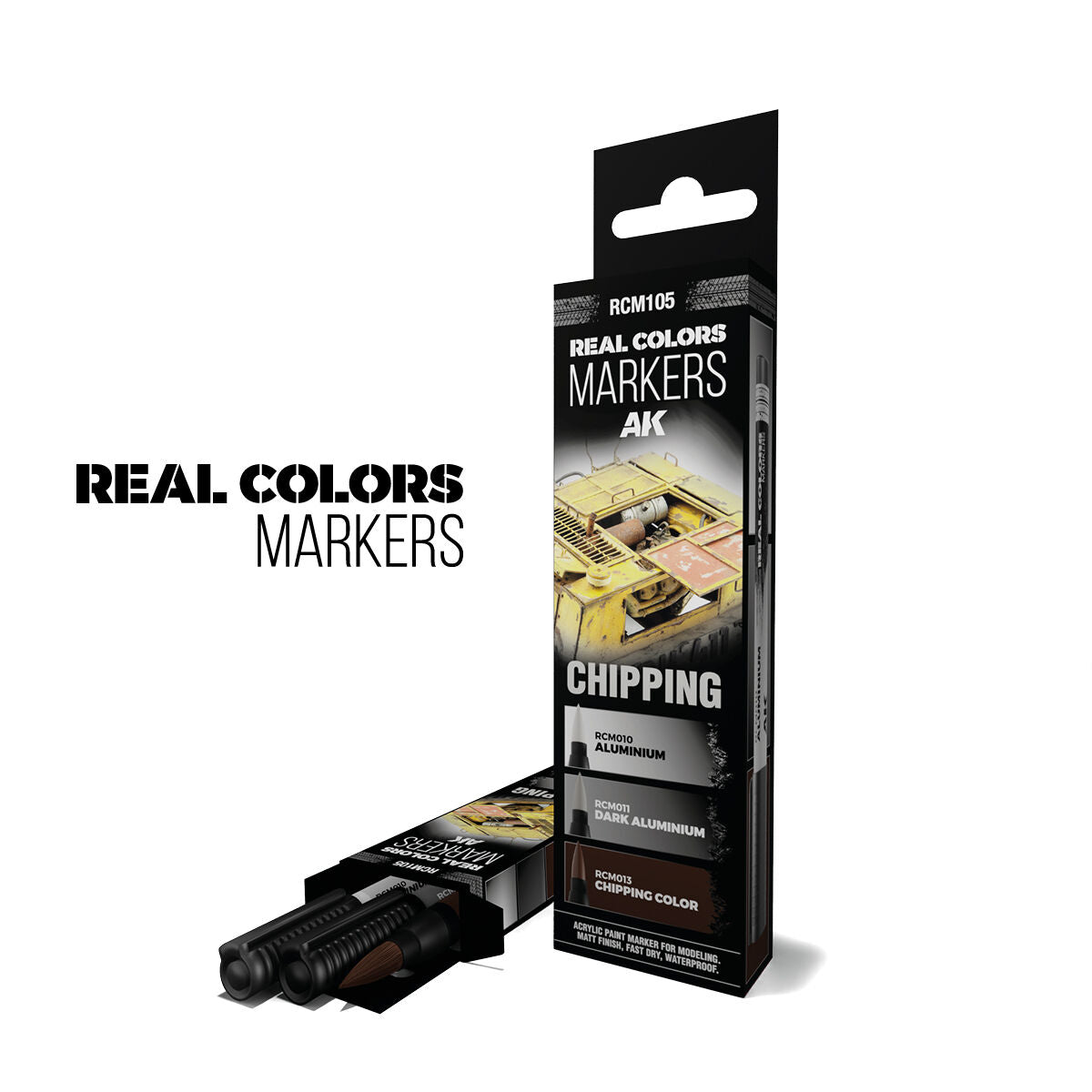 AK Interactive: RC Markers Chipping (3)