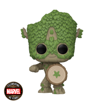 POP! Marvel 85th: Groot Captain America