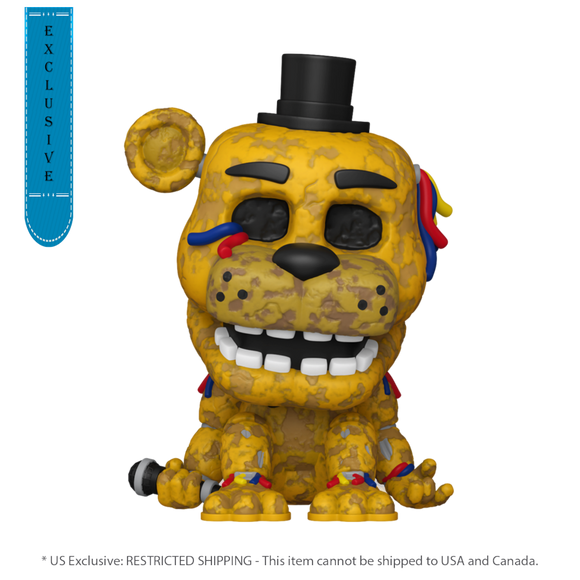 POP! FNAF: Withered Golden Freddy E!