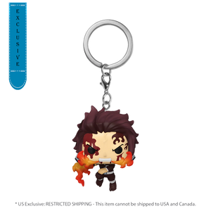 POP! Keychain: Demon Slayer - Tanjiro DF