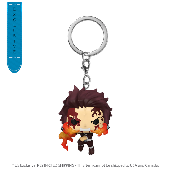 POP! Keychain: Demon Slayer - Tanjiro DF
