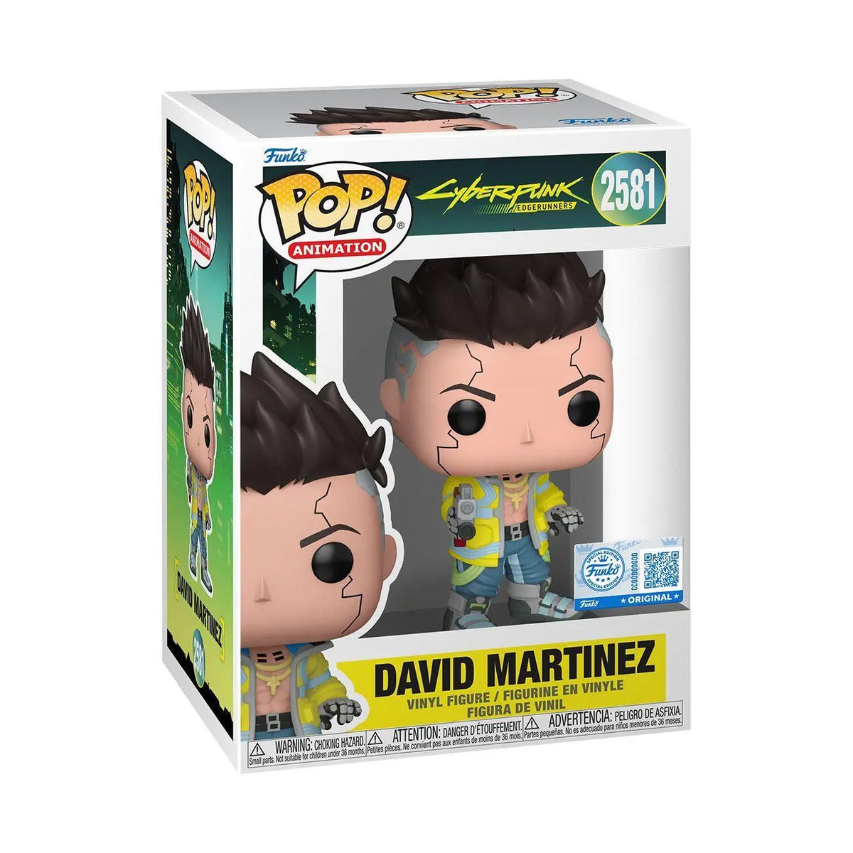 POP! Cyberpunk Edgerunners: David EX!
