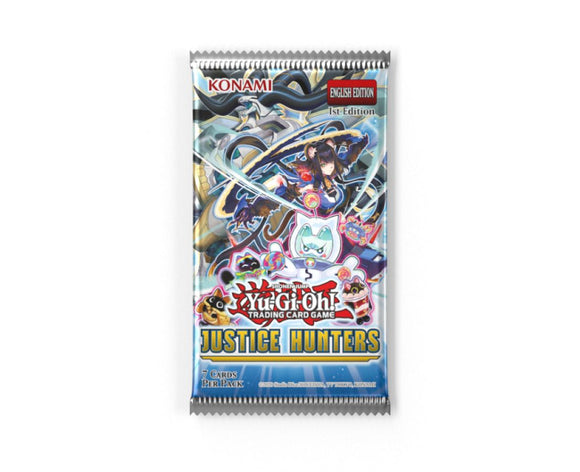 YuGiOh! Justice Hunters Booster