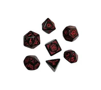 Dice Set: Dragons of the Red Moon