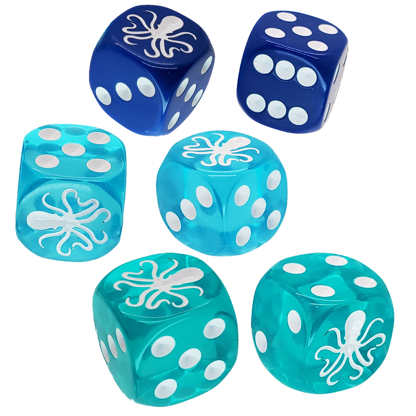 Dice Set: Octopus