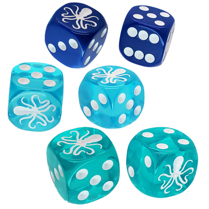 Dice Set: Octopus