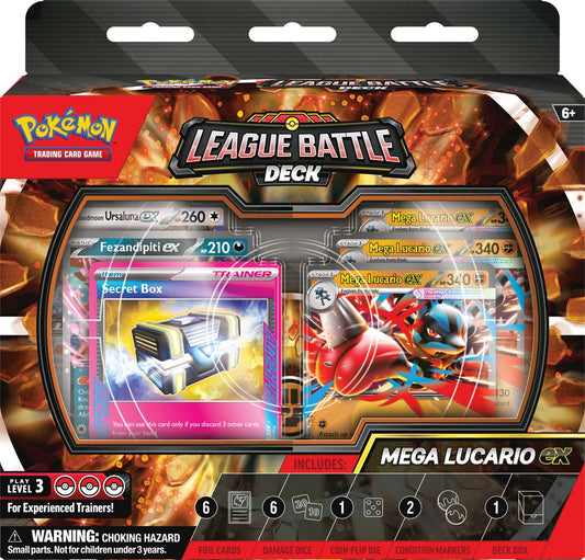 Pokemon TCG: Mega Lucario Ex LBD